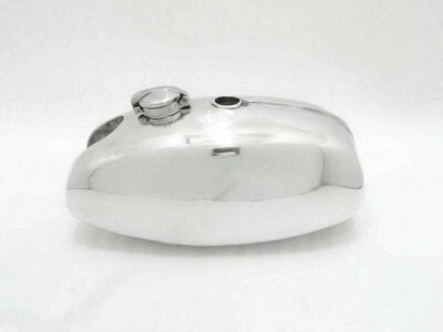 BSA Victor trial Scrambler B25 B40 B44 B50 Gas Combustible Gasolina Tanque Cromo |Apto para Foto 1 de 4