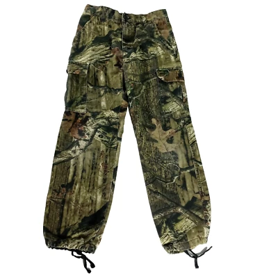 RedHead Pants Youth Sz Medium Break Up Hunting Camo Cargo Adjustable Waist & Hem - Image 1 of 4
