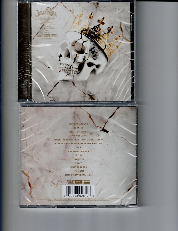 JELLY ROLL - BEAUTIFULLY BROKEN (CD 2024) SEALED *14 TRACKS* Foto 1 de 1