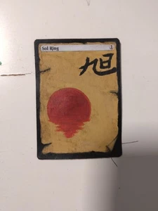 Sol Ring Altered Art - Japanese Parchment Style - Bild 1 von 1