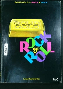 Solid Gold Rock & Roll music book The Big 3 1975 AABA, Beach Boys, more! 617a - Imagen 1 de 13