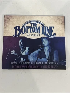 THE BOTTOM LINE ARCHIVE SERIES CD- Pete Seeger & Roger McGuinn - Picture 1 of 6