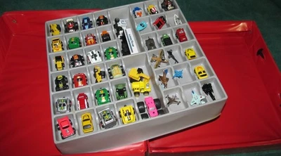 Vintage Micro Machines Lot of 64 In MicroMachines  Carrying Case 1980’s - Image 1 of 4