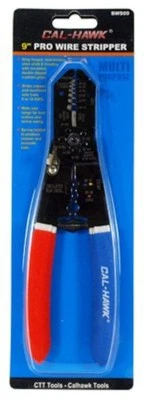 CALHAWK USA 9" WIRE STRIPPER AND CUTTER SPRING LOADED WIRE FROM 6-18 AWG
