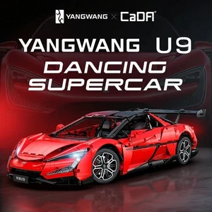 Juego de ladrillos de construcción técnica YangWang U9 Supercar BYD RC 3671 piezas escala 1:8 - Imagen 1 de 11