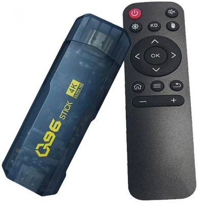 TV Stick 4K Ultra HD Box Android per TV Telecomando WiFi 16GB+256GB Multimediale - Immagine 1 di 4