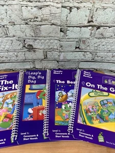 LeapFrog Schoolhouse Interactive Paperback Books ONLY Early Reading Vowels - Picture 1 of 5