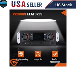 Ac Climate Control Module For GMC Chevy Silverado Tahoe Sierra 1500 2500 US - Picture 1 of 8