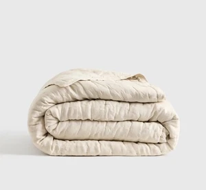 NWT! Quince Linen Sand Dream Quilt! King/ Cal King! (429) - Picture 1 of 11