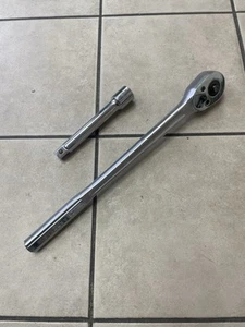 Craftsman 44804 3/4” Drive Ratchet with H4441 8" Extension - Picture 1 of 15