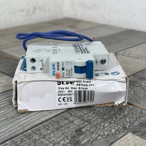 Live Typ A Mini RSA 116B-030 RCBO 16A 30mA B Kurve NEU I Pol 3 - Bild 1 von 9