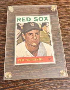 1964 Topps #210 Carl Yastrzemski VINTAGE HOF Boston Red Sox Legend encased - Picture 1 of 5