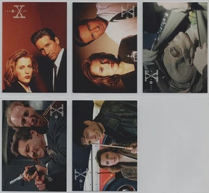 X FILES SEASON 3 SET OF 5 PROMO CARDS, P1-P5 - Picture 1 of 2
