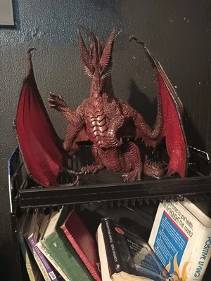 Dungeons & Dragons Icons Colossal Red Dragon Figura Edición Limitada 2006 D&D Foto 1 de 3