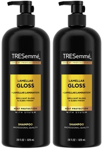 TRESemme LAMELLA BRILLIANT GLOSS & SLEEK FINISH Professional Shampoo 28oz-2 Pack - Picture 1 of 2