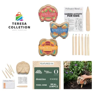 Kinder Gartenarbeit Aktivitätsset - 3 umweltfreundliche Samenpakete & Bastelutensilien - Bild 1 von 11