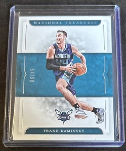 2016-17 Panini National Treasures Silver Foil Frank Kaminsky #54/99 Hornets - Picture 1 of 2