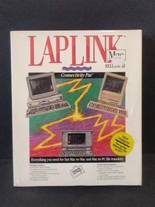 1990 LapLink 3 Mac Release 3 III Travelling Software Connectivity Pac Mac PC - Picture 1 of 4