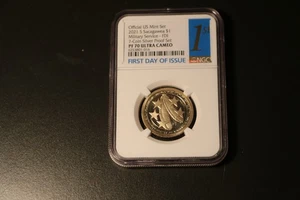 2021 S Sacagawea Native American Dollar Military Service PF70 UC NGC FDI - Picture 1 of 2