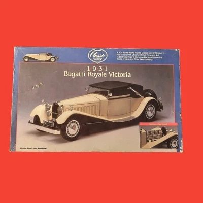 Lindberg Classic Model Car • 1931 Bugatti Royale Victoria 1/24 - Immagine 1 di 4