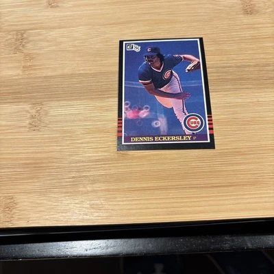 Donruss # 442 1985 Dennis Eckersley casi nuevo/como nuevo Foto 1 de 4