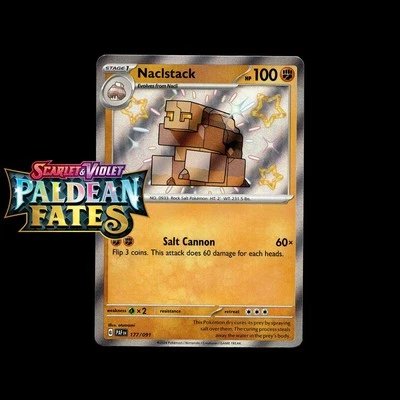 Pokemon Paldean Fates: Choose Your Card! - Holos/Reverse Holos EX Baby Shiny NM - Image 1 of 2