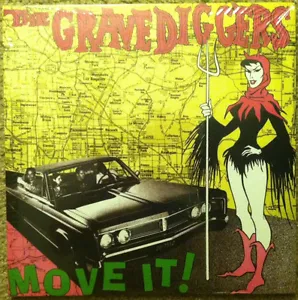 GRAVEDIGGERS Move It LP Crypt Billy Childish Headcoats Raunch Hands Rat Bastards - Foto 1 di 2
