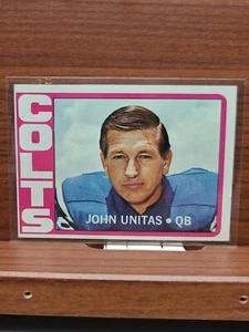 1972 Topps Football John Unitas Card j035 - Bild 1 von 2