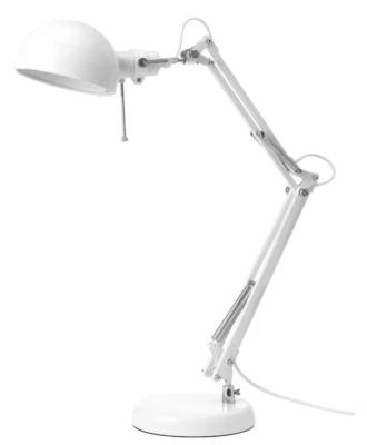 NEU IKEA FORSA Arbeitsleuchte Schreibtischlampe Farbe weiß FORSÅ 30439117 - Bild 1 von 4