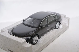 Audi A8 D5 L 2018 limusina Myth negra 1:18 distribuidor Norev muy raro - Imagen 1 de 7