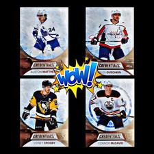 2021-22 Upper Deck Credentials - Base Set Builder #1-50 Pick Your Card 