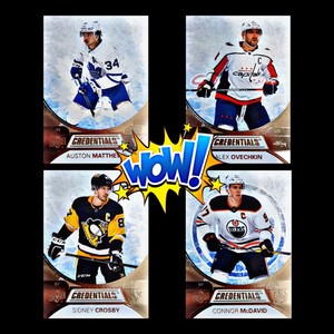 2021-22 Upper Deck Credentials - Base Set Builder #1-50 Pick Your Card 