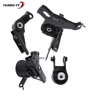 Juego de 4 piezas de montaje de motor y transmisión EM-5930 para Toyota Yaris 2006 2007-2011 L4 1,5 L Foto 1 de 4