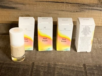 (4) 漂亮的女人 NYC Vacay 裸色棕褐色指甲油无残忍 0.3 盎司 IPSY 全新 — 第 1/2 张图片