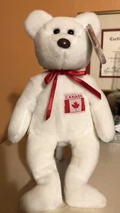 Ty Beanie Baby Maple The Bear Canadian Exclusive Neu mit Etikett - Bild 1 von 2