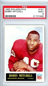 1965 Philadephia Bobby Mitchell 191 PSA 9 Redskins - Picture 1 of 1