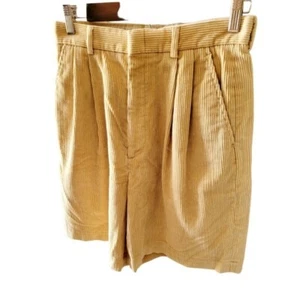 Pantaloncini lunghi in velluto a coste Brooks Brothers vintage colore beige preppy classici taglia 8 - Foto 1 di 5