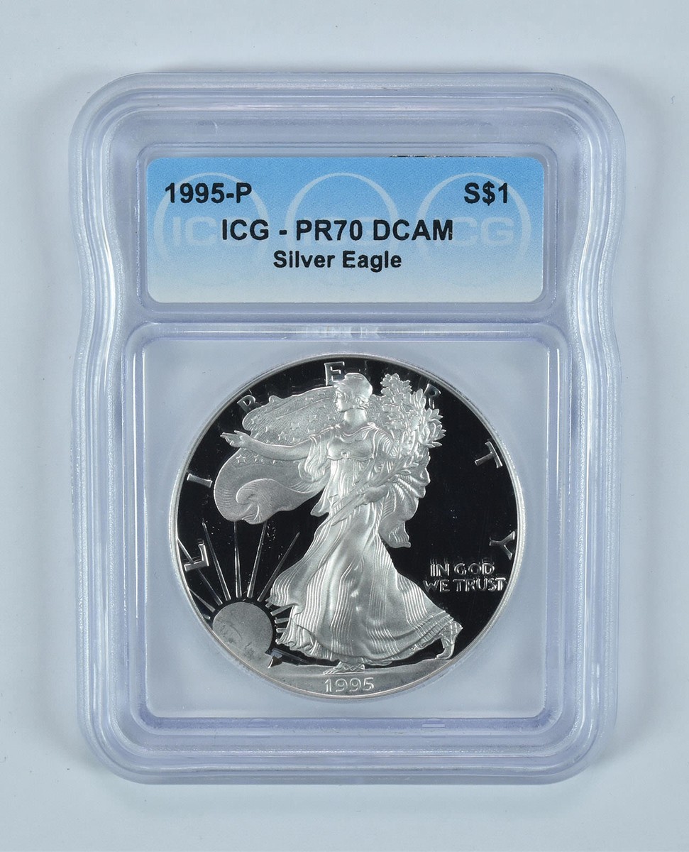 Silver Eagle 1995年発行 銀貨 1ドル Silver Eagle 1995年発行 銀貨 1ドル ⭐️シルバーイーグル1ドル