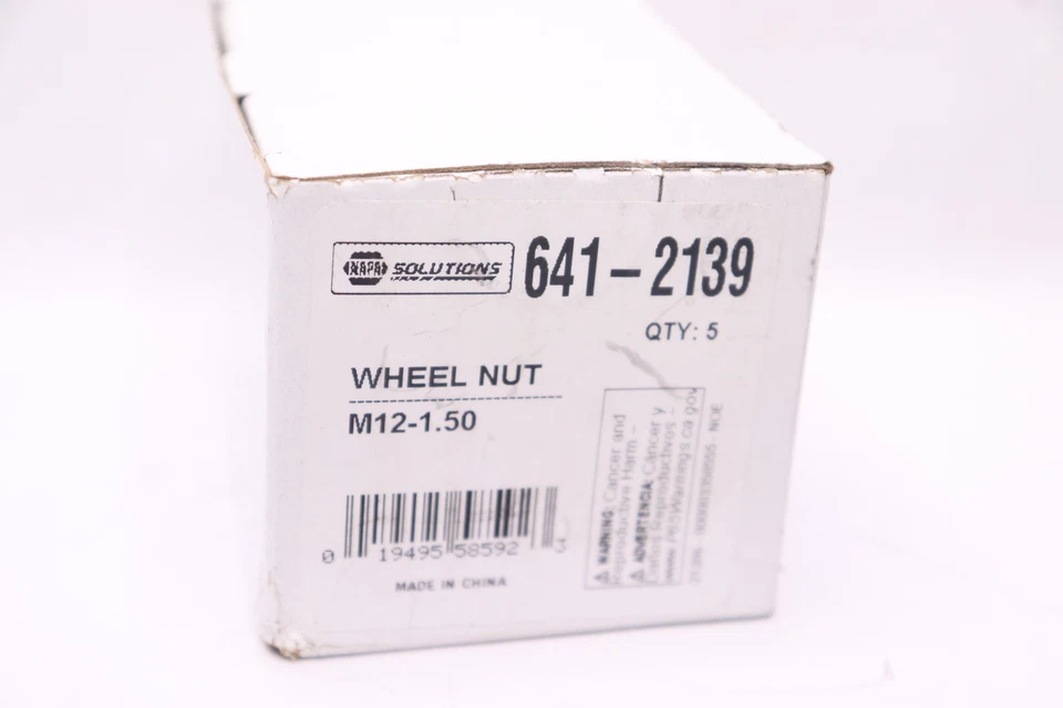 (5-Pk) Tuerca Napa Solutions cromada M12-1,5 21 mm 6412139 Foto 1 de 2