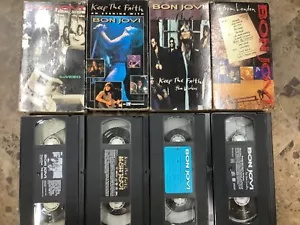 Bob Jovi Cross Road / Keep The Faith / Keep the Faith The Videos / London VHS - Bild 1 von 10