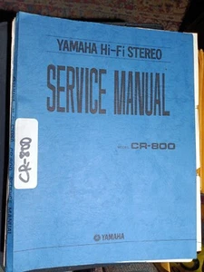 Manual de servicio del receptor Yamaha CR-800 original - Imagen 1 de 3