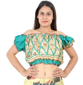 Women Gypsy Printed Crop style Tops - Lot of 10 Assorted Tops - Imagen 1 de 4