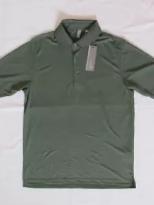 NEW MEN’S ASHWORTH GOLF PERFORMANCE SOLID POLO, SIZE MEDIUM, PICK A COLOR - Picture 1 of 11