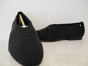 Bass Womens Gilmore Textile Flats Slip On Casual Shoes Black Sizes 6 7 8 8.5 M - Picture 1 of 4