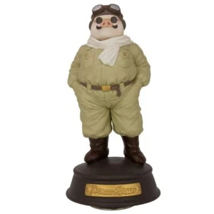 Studio Ghibli Porco Rosso Flight Suit Porcelain Music Box Orgel Poruko Rosso - Picture 1 of 24
