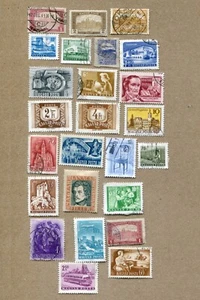 MAGYARENPFOSTEN, UNGARN. Lot 25 alte Briefmarken Lot #46 - Bild 1 von 1