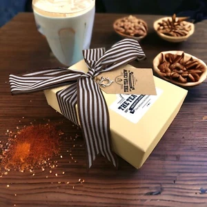 Chai Teeprobenahme Geschenkbox Luxus lose Blätter Geschenkband verpackt für Teeliebhaber - Bild 1 von 6