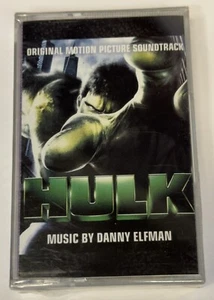 HULK SOUNDTRACK DANNY ELFMAN (2003) SEALED CASSETTE MADE IN TURKEY - Picture 1 of 2