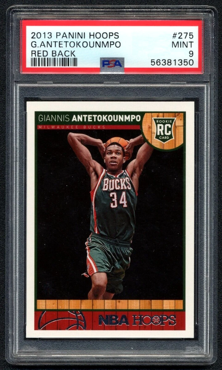Giannis Antetokounmpo Basketball Grade 9 Rookie Sports Trading