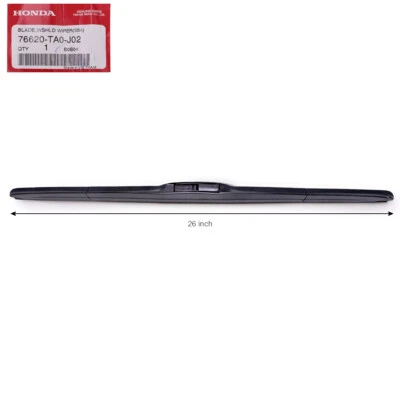 Rh Blade Weather Shield Wiper 26 英寸 适用于本田 Civic FD Sedan 2006 2008 09 2011 — 第 1/4 张图片